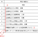 小学校名が長いので省略してもいいですか？