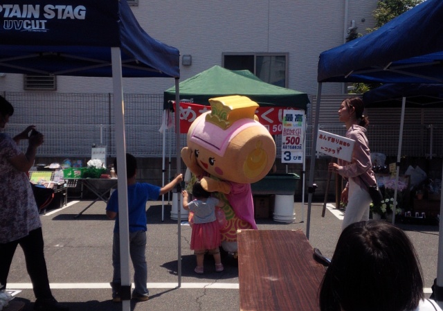 あんず祭り2018　うちでのこづちちゃん